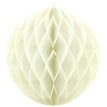 40cm LIGHT CREAM HONEYCOMB BALL