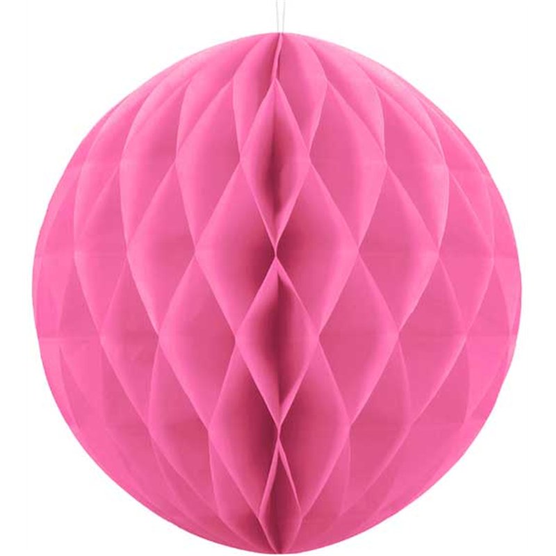 40cm PINK HONEYCOMB BALL