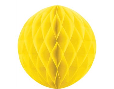 40cm YELLOW HONEYCOMB BALL