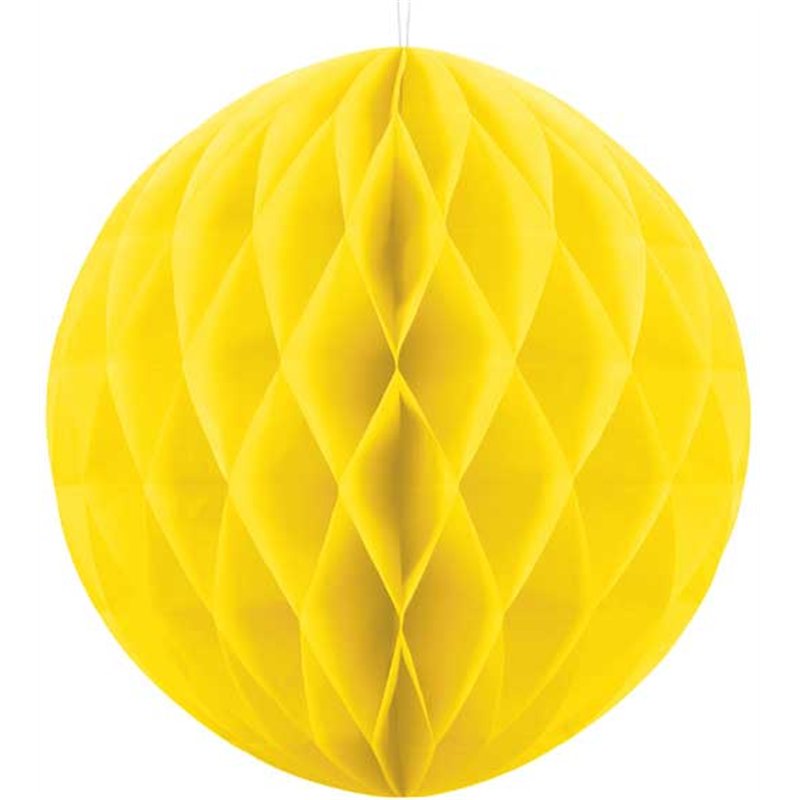 40cm YELLOW HONEYCOMB BALL