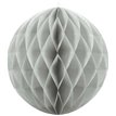 40cm LIGHT GREY HONEYCOMB BALL