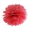 25cm RED TISSUE PAPER POM POM