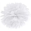 35cm WHITE TISSUE PAPER POM POM