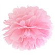 35cm LIGHT PINK TISSUE PAPER POM POM