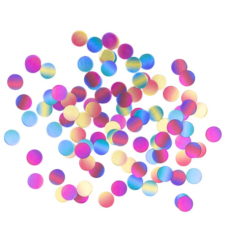 20G RAINBOW OMBRE PAPER CONFETTI