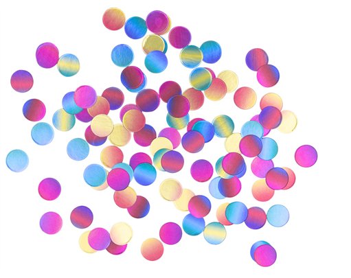 20G RAINBOW OMBRE PAPER CONFETTI