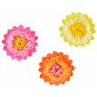 3PC 35cm TISSUE PAPER FLOWER DECORATIONS