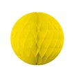 30cm YELLOW HONEYCOMB BALL HANGING DECORATION