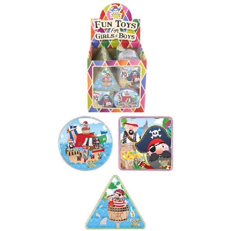3ASST PIRATE MAZE PUZZLES  96S