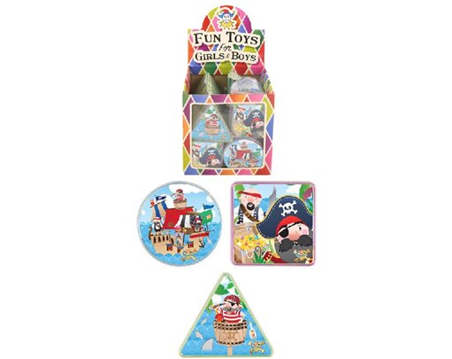 3ASST PIRATE MAZE PUZZLES  96S
