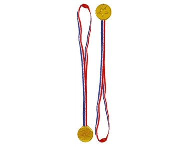 GOLD MEDAL W/NECKCORD  120S