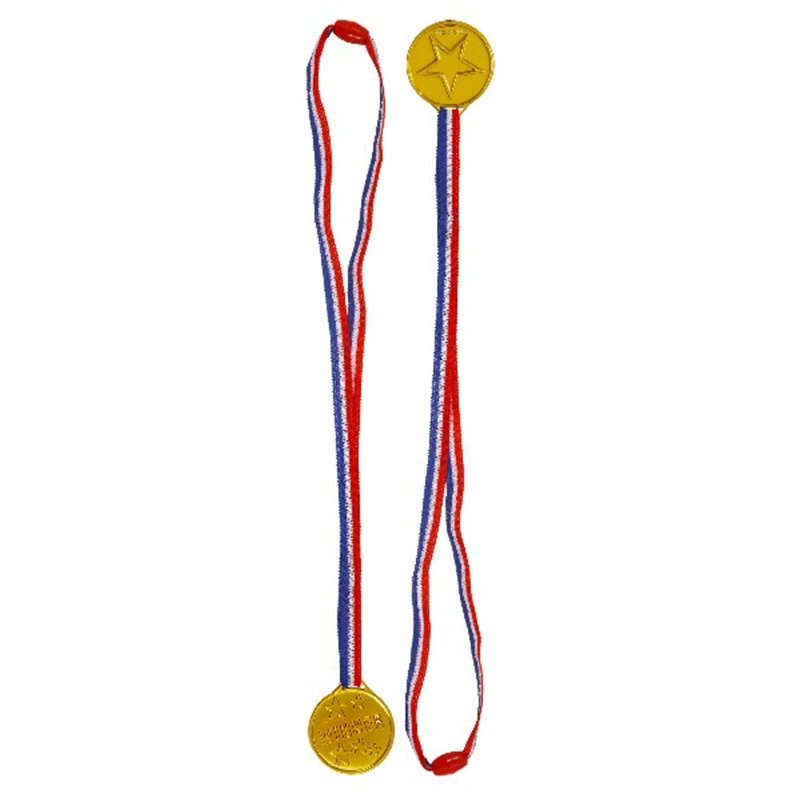 GOLD MEDAL W/NECKCORD  120S