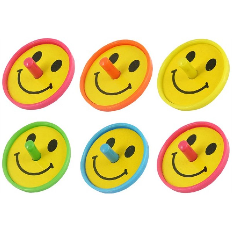 (6) SMILE SPINNING TOP IN BAG