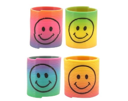 35MM SMILE FACE RAINBOW SPRING  60S