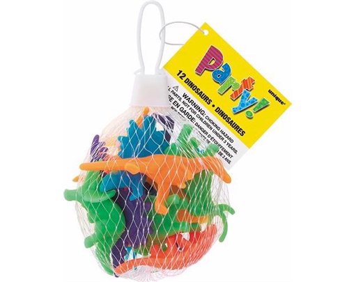 (12) DINOSAURS NET BAG