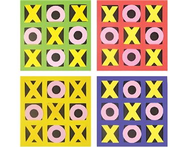 NOUGHTS & CROSSSES GAME 30S