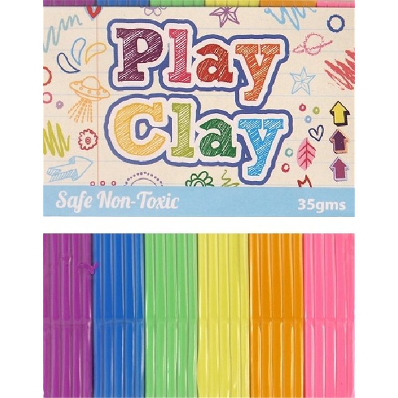 (6) 35GM PLAY CLAY  72S