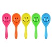 7CM 5ASST MINI SMILE MARACAS  108S
