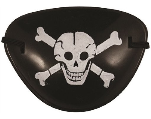 8CM PIRATE EYE PATCH  96S