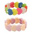 5.5CM ASST HEART BRACELET  60S