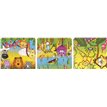 3ASST 13X12CM JUNGLE PUZZLE  108S