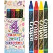 (4) WAX CRAYONS  120S