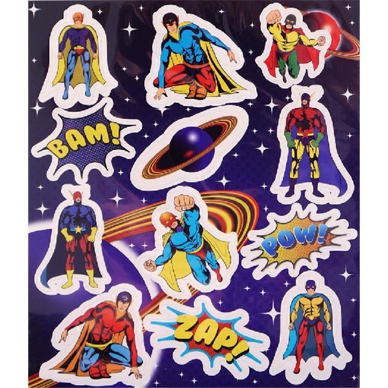 SUPER HERO STICKERS  120S