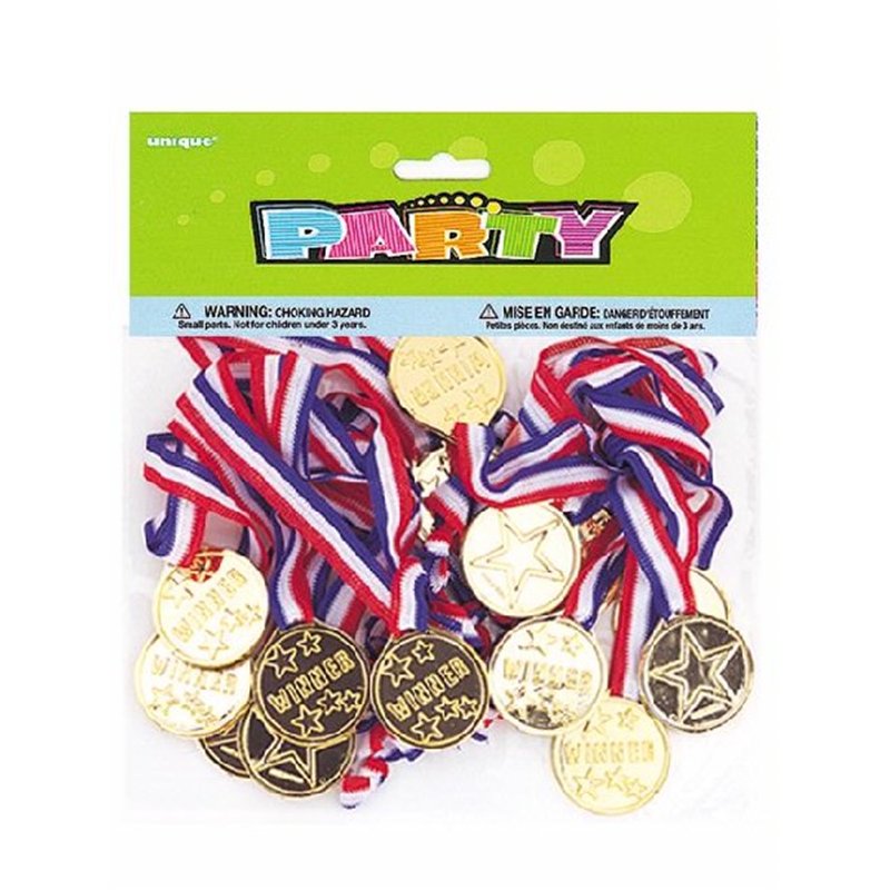 (24) WINNER MEDALS