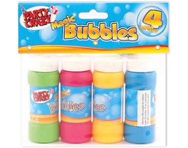 (4) 60ML MAGIC BUBBLES