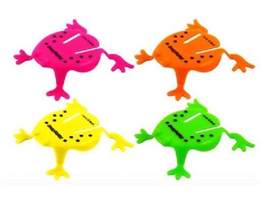 5.5CM 4ASST COLOURS JUMPING FROGS  132S