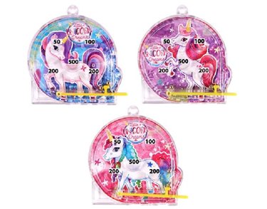 3ASST UNICORN PINBALL  108S