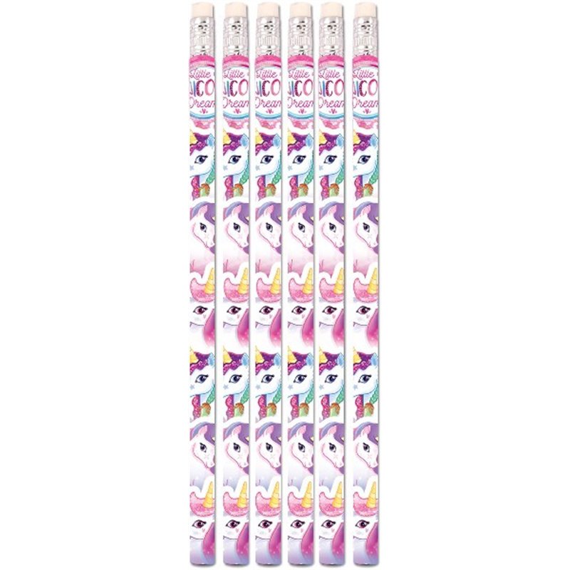 (6) UNICORN PENCILS  24S