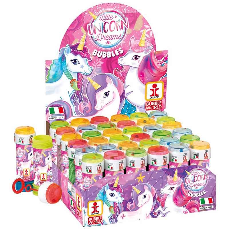 60ML UNICORNS BUBBLE TUBS