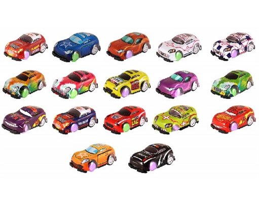 ASST PULL BACK CARS  48S