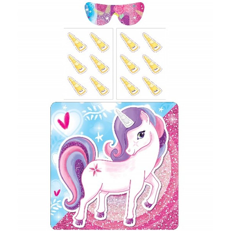 14PC STICK THE UNICORN HORN GAME
