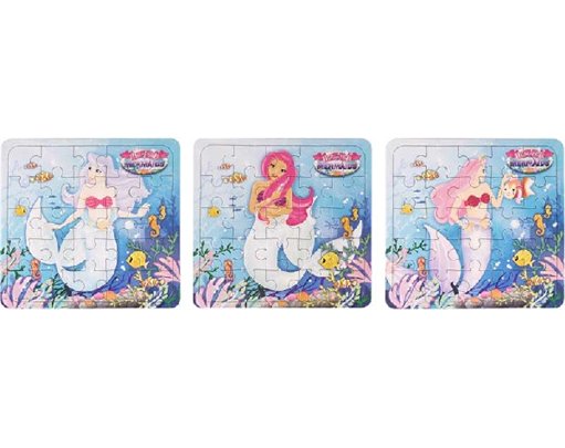 3ASST MERMAIDS PUZZLE  108S