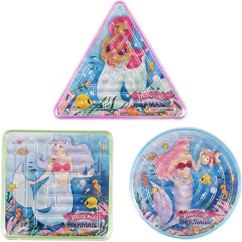 3ASST MERMAIDS MAZE PUZZLE  96S