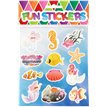 12PC MERMAID STICKER SHEET  120S
