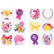 6PC 2ASST PONIES TATTOOS  96S