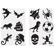 6PC 2ASST BOYS TATTOOS  96S