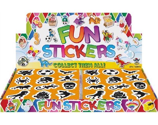 12PC BOYS STICKERS  120S