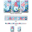 5PC MERMAIDS STATIONERY SET  24S