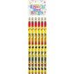 6PK SMILE FULL SIZE PENCIL WITH ERASER 24S