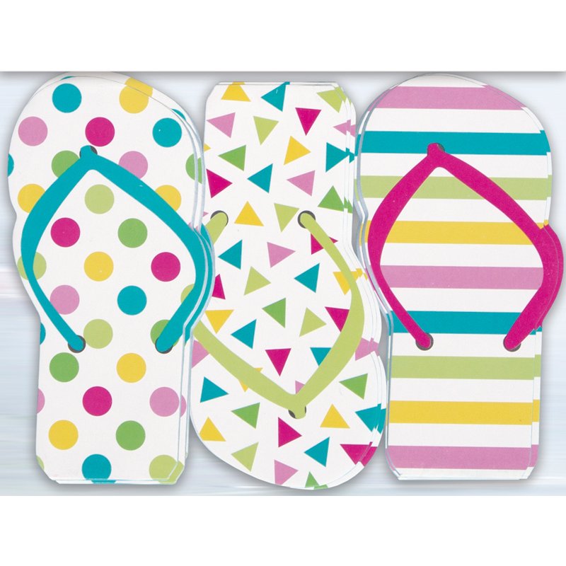 12PK FLIP FLOP NOTEPADS