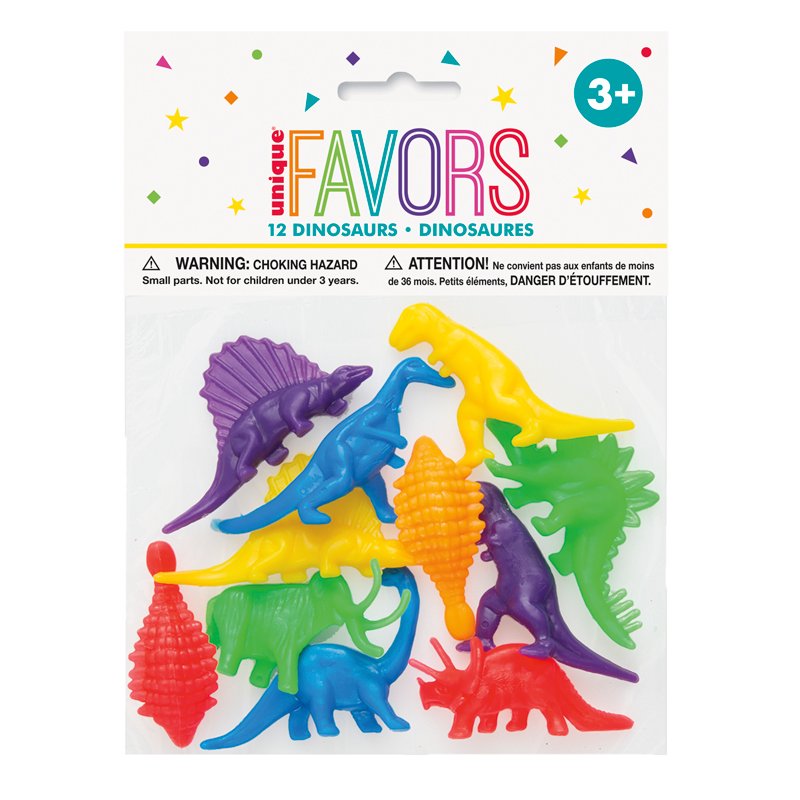 12PC DINOSAURS FAVORS