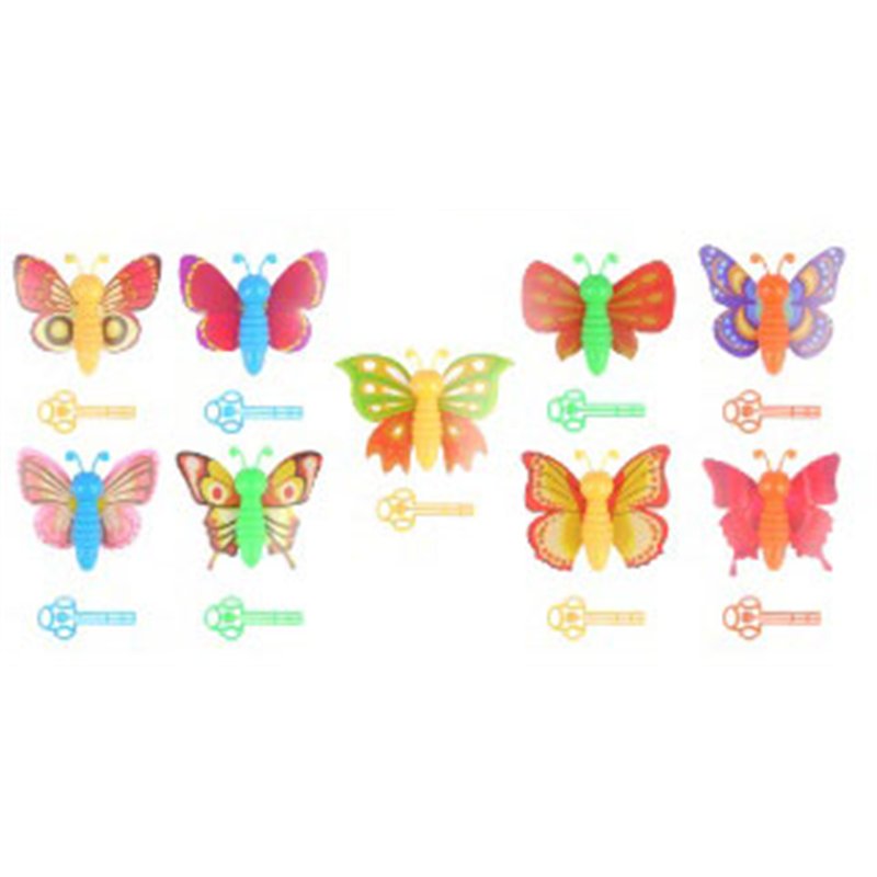 6cm SPRING BUTTERFLY WITH KEY 60S