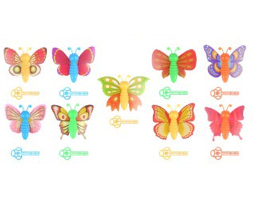 6cm SPRING BUTTERFLY WITH KEY 60S