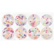 8PK CONFETTI FILLED BOUNCY BALLS