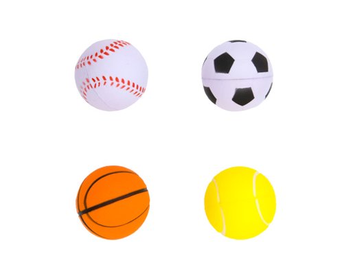 4PK FOAM BALLS