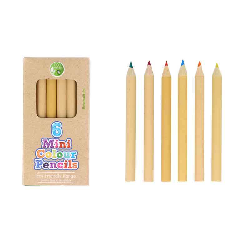 6PCK HALF SIZE PENCILS 96S